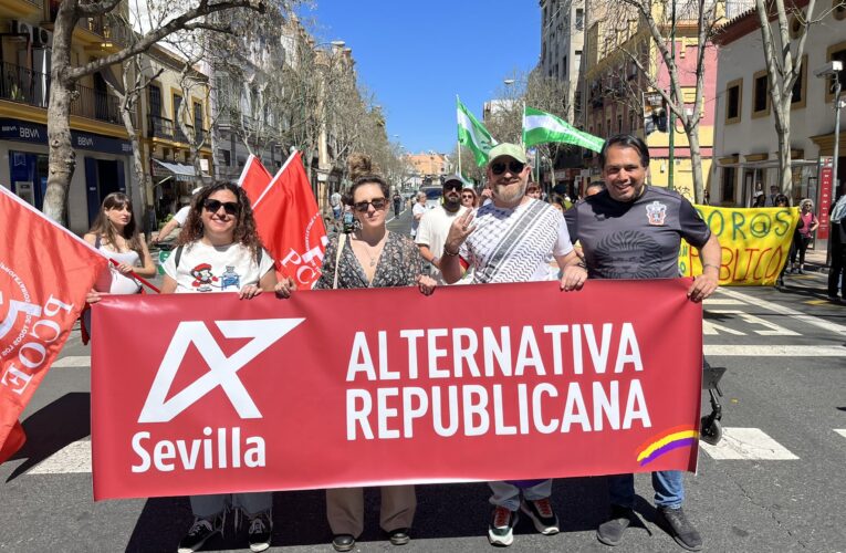 Alternativa Republicana apoya la creación de espacios públicos para colectivos vulnerables en Sevilla