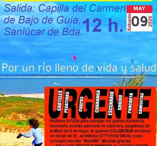 LA ALIANZA CONTRA LA CORRUPCIÓN ALERTA: “EL GUADALQUIVIR NO PUEDE SER LA CLOACA MINERA DE ANDALUCÍA”